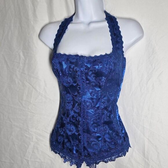 Frederick's of Hollywood Other - vintage y2k fredericks of hollywood whimsical gothic halter corset